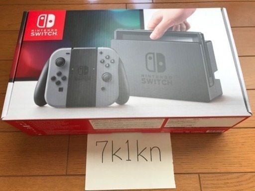 【値下げ】Nintendo Switch グレー 新品未開封