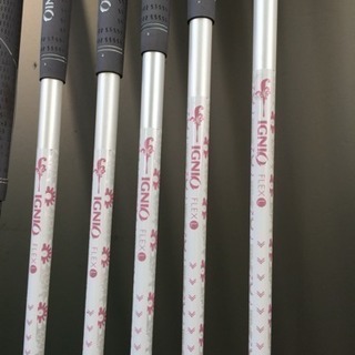 ☆レディースゴルフクラブセット☆ピンクセット Kiss mark