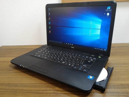 お取引中)第2世代Core-i5 ﾒﾓﾘ4G HDD250G Office2016 高速Windows10ﾉｰﾄPC Win10/i5/ﾒﾓﾘ4GB/HDD250G/DVD-RW/無線LAN/Kingsoft Office2016 [NEC Versapro J VR-D]