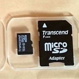 【取引終了】Transcend micro SDHC 16GB ...