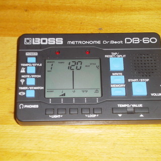電子メトロノーム　BOSS Dr.Beat DB-60