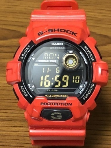 千 16.1 G－SHOCK ジーショック CASIO カシオ 腕時計 メンズウォッチ 定形外送料無料 レッド
