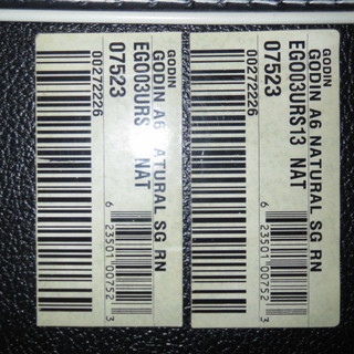 ◎中古(新品購入後未使用)Godin A6 NATURAL SG RN自宅保管品