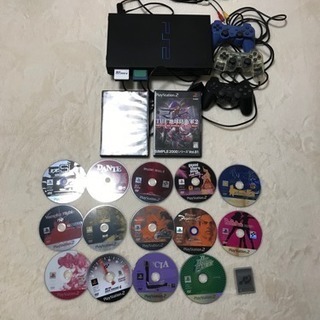Playstation 2 本体+16枚ソフト