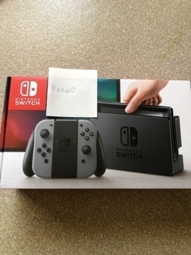 自 任天堂 ニンテンドー Nintendo Switch スイッチ SWITCH グレー