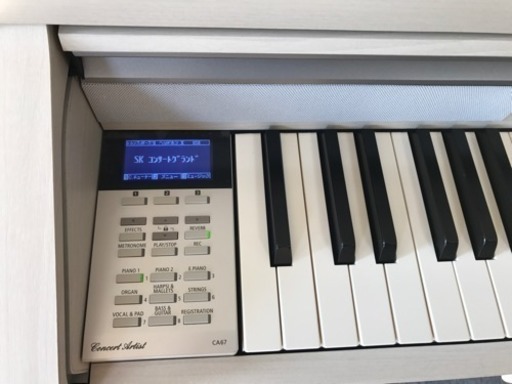 美品 カワイ CA67WH - 鍵盤楽器、ピアノ 