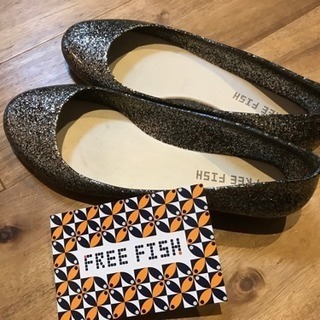 美品！！FREEFISHのレインシューズ！24cm