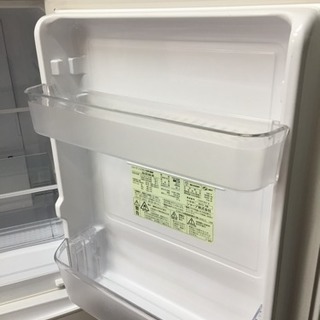 A1379シャープ2015年製2ドア冷蔵庫SJ−D14A
