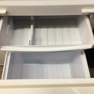 A1379シャープ2015年製2ドア冷蔵庫SJ−D14A