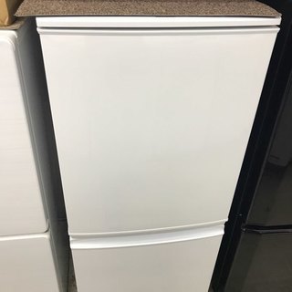 ★激安割引価格★２ドア SJ-14Y-W 137L 冷蔵庫★10km以内送料無料★2013年式★
