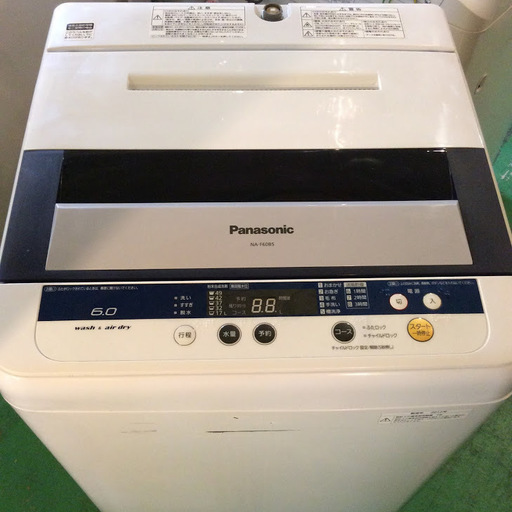 【送料無料・設置無料サービス有り】洗濯機 Panasonic NA-F60B5 中古
