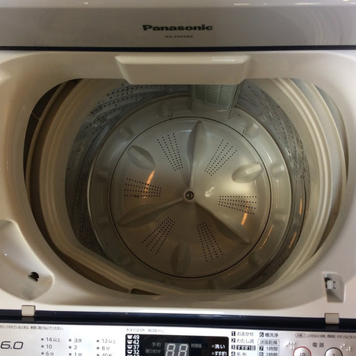 【期間限定30％OFF・全国送料無料・半年保証】洗濯機 Panasonic NA-F60PB6 中古
