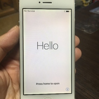 iPhone5 16GB シルバー