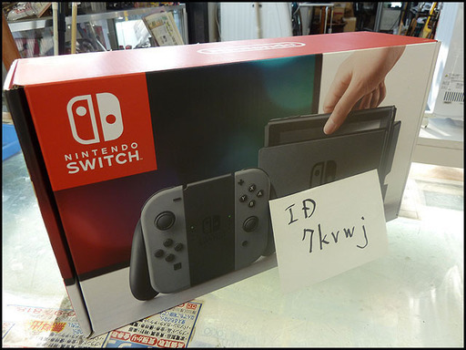 新品/任天堂◆ニンテンドースイッチ★Nintendo Switch/グレー◆保証付