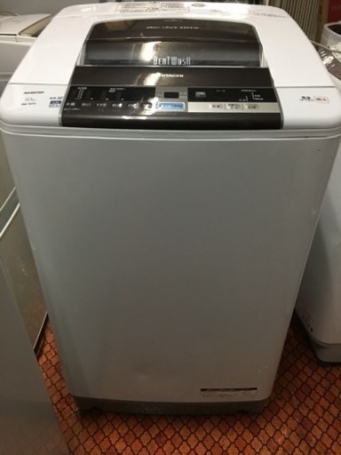 HITACHI  全自動電気洗濯機  10kg  BW-10TV  【2014年製】