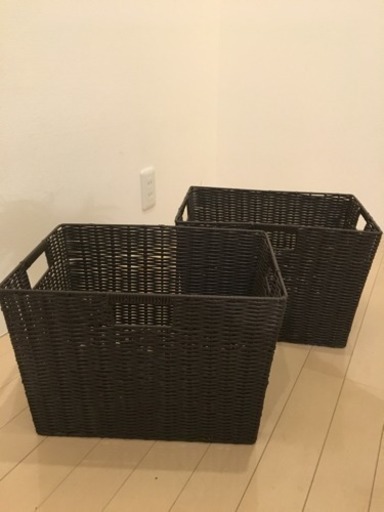 荷物入れ カゴ 収納ボックス Mam 自由が丘のインテリア雑貨 小物の中古あげます 譲ります ジモティーで不用品の処分