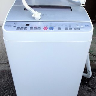 ☆	シャープ SHARP ES-TG60H 6.0kg 電気洗濯...