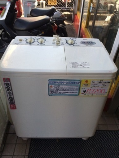 AQUA　2槽式洗濯機4.5ｋｇ　AQW-N45　2014年式　糸島　福岡　唐津