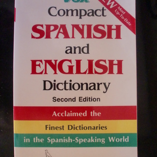 スペイン語/英語辞典