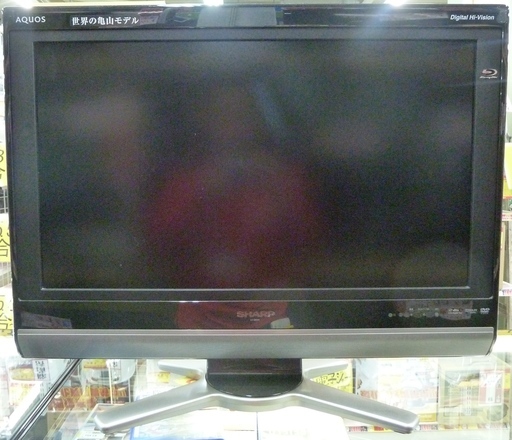 【ハンズクラフト博多店】シャープ アクオス LC-26DX19 2009年製 26インチ 中古 液晶テレビ B-CAS リモコン付き 6カ月保証 ブルーレイ故障のため値下げ！