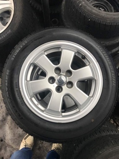プリウス 純正 185/65R15 4本 スタッドレス アルミホイール付 185/65