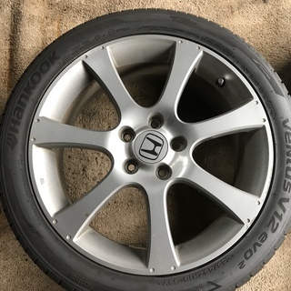 値下げ ホンダオデッセイRB後期型純正ホイール 225/45R18 4本 ホイール 