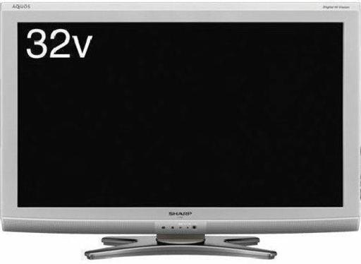 【全国一律送料無料】シャープ 32V型 ハイビジョン 液晶 テレビ AQUOS LC-32E6-S シルバー