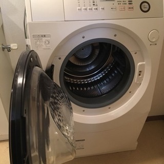 シャープ ドラム式洗濯機 ES-V540 中古 2014年製