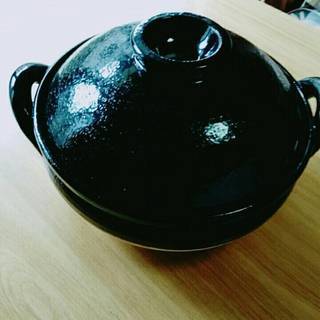 【値下げ】伊賀焼窯元 長谷園　日本製　ヘルシー蒸し鍋　大