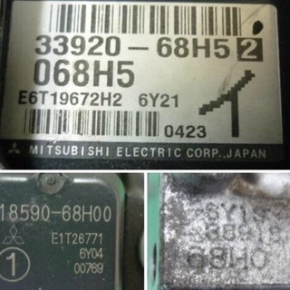 ♡　 エブリィ DA64V スロットルボディー ECU33920-68H52 H18年