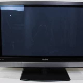 001)HITACHI 日立 P37-H01 37インチ プラズマテレビ WOOO 2007年製