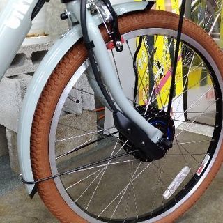 新車ブリジストン電動自転車ビッケモブddカスタム　ブルーグレー BM0C39　各機種、各色ＯＫ！！