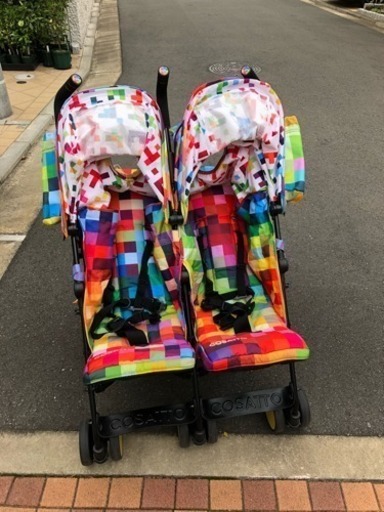 コサット ベビーカー 双子用