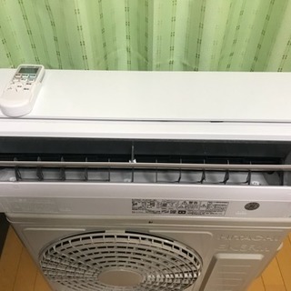 値下げ❗️極上新古品❗️2016年 HITACHIエアコン 6畳用 取付込→