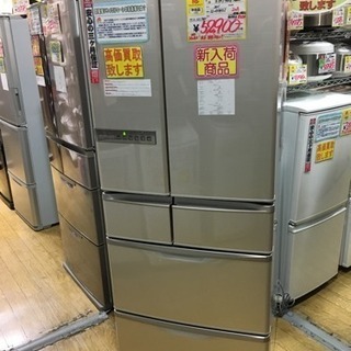 2011年製 SHARPシャープ フレンチドア440L冷蔵庫 プ...