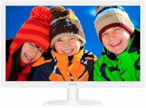 【全国一律送料無料】Philips 21.5型液晶ディスプレイ ホワイト 5年間フル保証 223V5LHSW/11