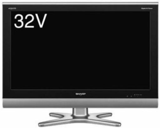 【全国一律送料無料】シャープ 32V型 液晶 テレビ AQUOS LC-32E5-B ハイビジョン ブラック