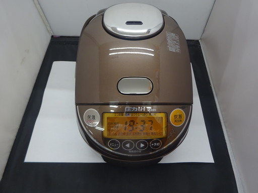 美品 象印 ZOJIRUSHI IH圧力炊飯器 NP-ZQ10 5合 2015年製