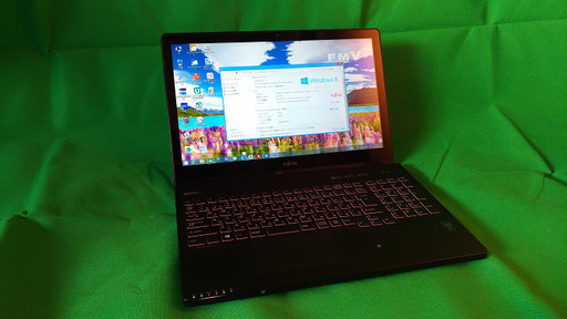 ■□ 富士通 LIFEBOOK AH77/U　Core i7 8GB 1TB BR 15.6タッチパネル □■