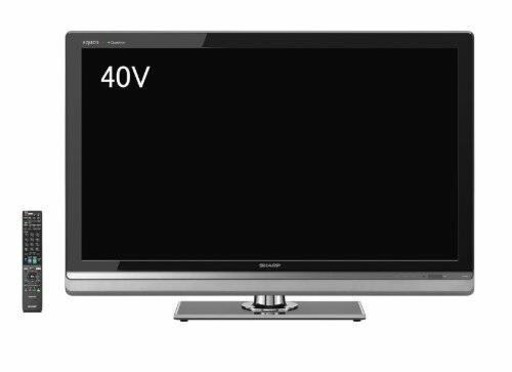 テレビ Sharp AQUOS 40 Inch TV Silver/Black
