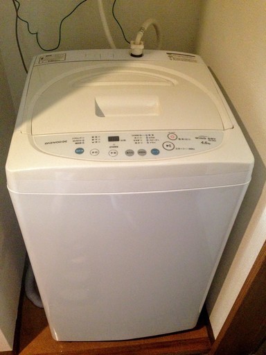 【取引終了】DAEWOO　洗濯機　2015年1-6月期製