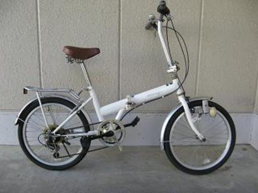 〔中古〕２０インチ・外装６段・折りたたみ自転車