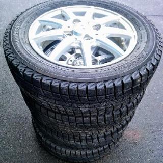 155/65R13アルミホイール付スタッドレス