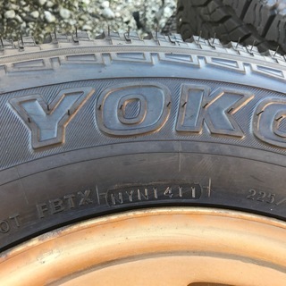 225/80R15 　４本　ジープ　デリカ等に 値下げしました。