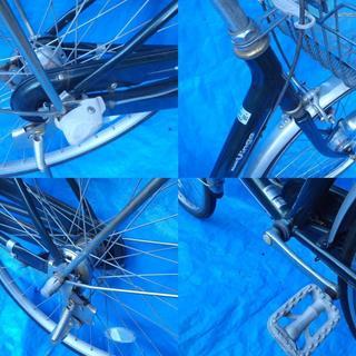 ミヤタのLEDオートライト付ママチャリ 中古自転車 129