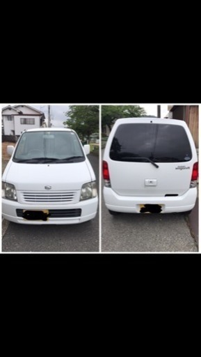 【車検あり】 スズキ ワゴンR 白