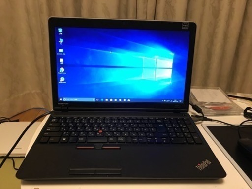 きれいな動作品 Lenovo ThinkPad Edge E520 Win10 Pro 64bit  Celeron B800(2Core) メモリ2GB HDD 空き200GB 無線ラン10キー
