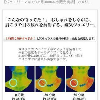 マグネットネックレス (カメリアカワイイ)