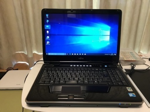 きれいな動作品 Fujitsu FMV BIBLO NF/D70 Win10 Pro 64bit  Core2Duo P8700メモリ4GB HDD 空き420GB 無線ラン10キー