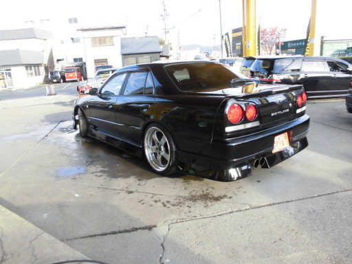 ｒ３４ スカイライン ２５ｇｔｆｏｕｒｌセレクション ４ドア ｏｒｉｇｉｎ フルエアロ 車高調 ａｇｌｅプレミアム１９インチアルミホイール ブロス盛岡 盛岡のスカイラインの中古車 ジモティー